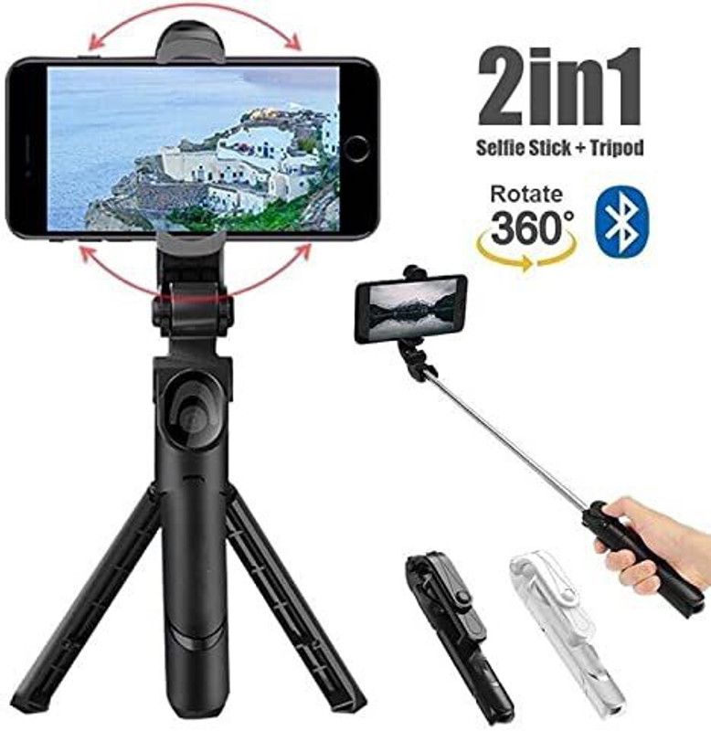 Psight Bluetooth Selfie Stick  (Multicolor)