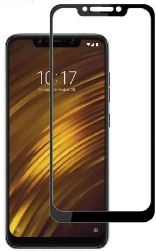 SRT Edge To Edge Tempered Glass for POCO F1  (Pack of 1)