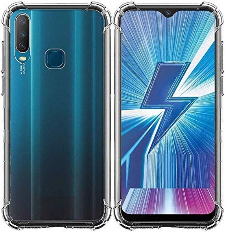SNMART Back Cover for Vivo Y19  (Transparent, Shock Proof, Silicon, Pack of: 1)