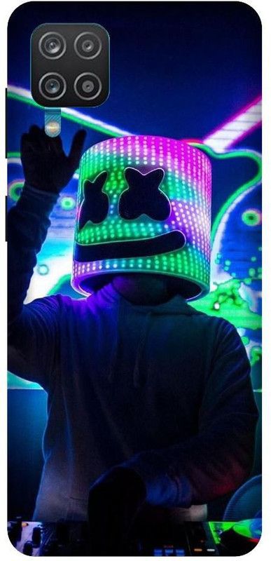 Vinsmoke Back Cover for Samsung M12 Marshmello, Music, Marshmello Cover  (Multicolor, Shock Proof, Pack of: 1)