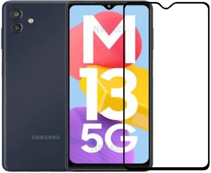 NKCASE Edge To Edge Tempered Glass for Samsung Galaxy M13 5G  (Pack of 1)