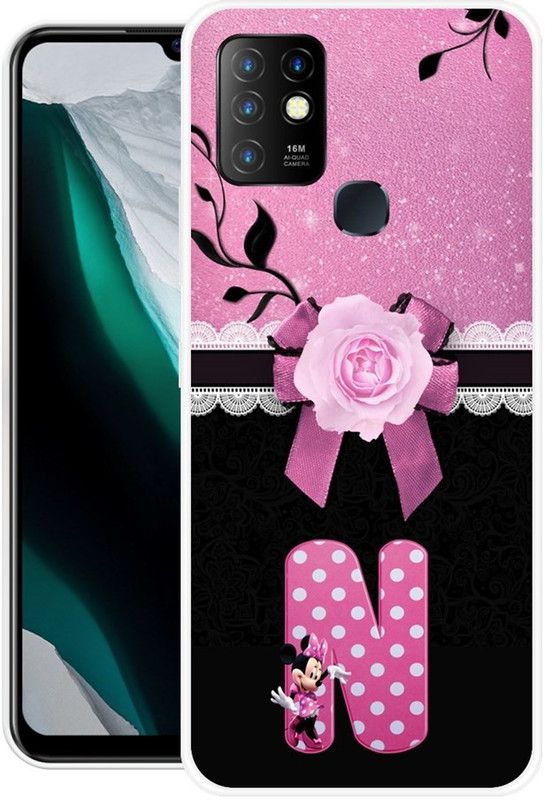 INDIALAND Back Cover for Infinix Hot 10  (Multicolor, Silicon)