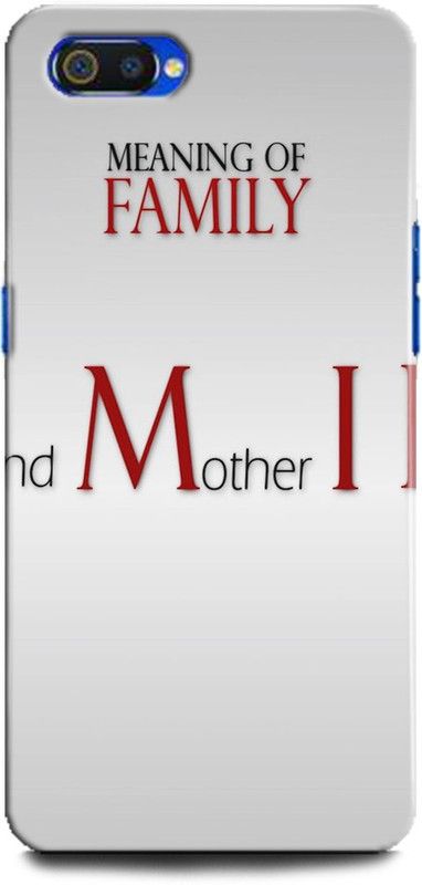 INTELLIZE Back Cover for Realme C2/RMX1945 mom Love,Printed  (Multicolor, Shock Proof, Pack of: 1)