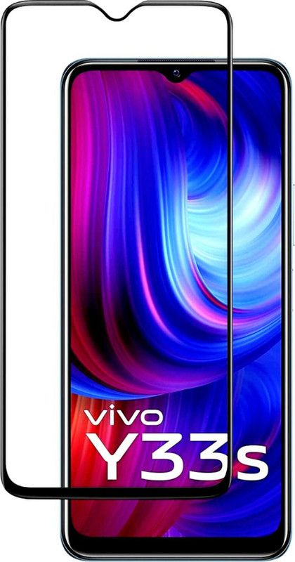 EASYKARTZ Edge To Edge Tempered Glass for VIVO Y33s  (Pack of 1)