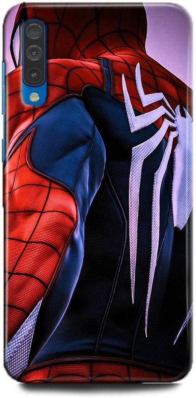 FIKORA Back Cover for Samsung Galaxy A50/SM-A505FZKDINS SPIDERMAN PRINTED  (Multicolor, Hard Case, Pack of: 1)