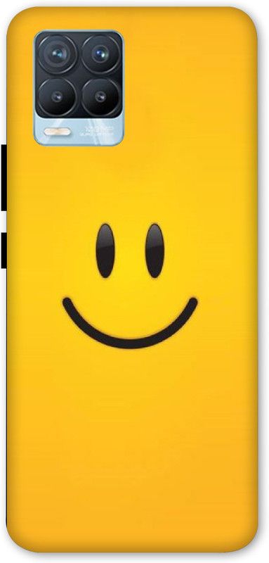 A1 Prints Back Cover for Realme 8 Pro, Realme 8  (Yellow, Hard Case, Pack of: 1)