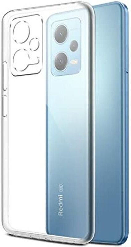 Ashini Back Cover for RedmiNote12  (Transparent, Dual Protection, Silicon, Pack of: 1)
