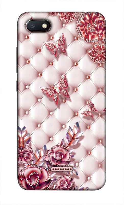 Zenil Back Cover for Mi Redmi 6A  (Pink, Hard Case, Pack of: 1)