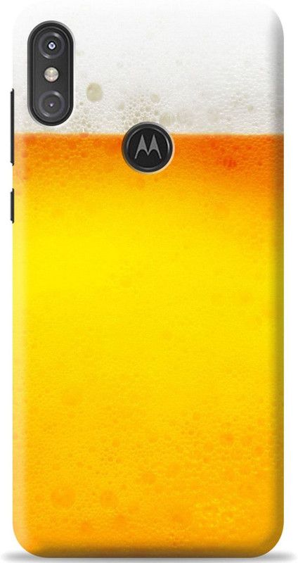 Crafter Back Cover for Motorola One Power  (Gold, Shock Proof, Pack of: 1)