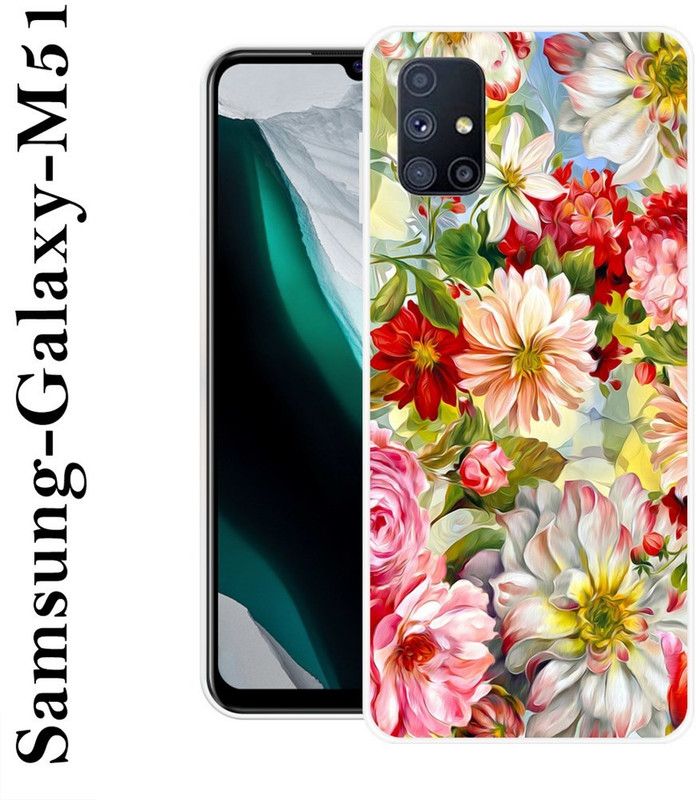 SUPERCASE Back Cover for Samsung Galaxy M51  (Multicolor, Silicon)