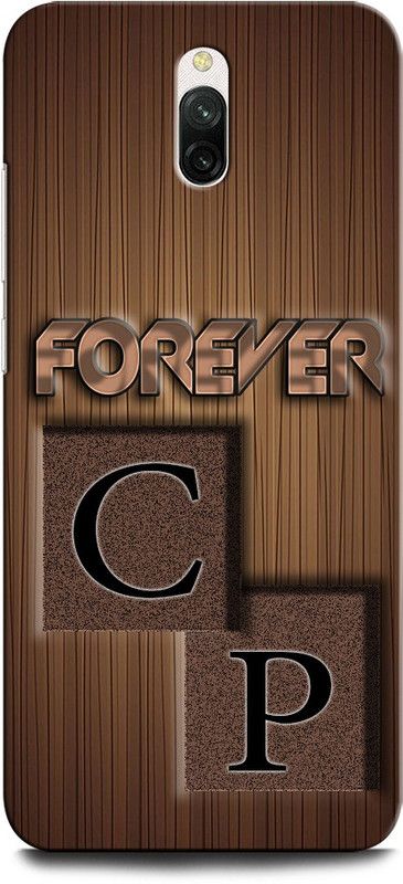 INTELLIZE Back Cover for Redmi 8A Dual CP, C LOVE P, P LOVE C, C LETTER, P LETTER, CP NAME  (Multicolor, Hard Case, Pack of: 1)