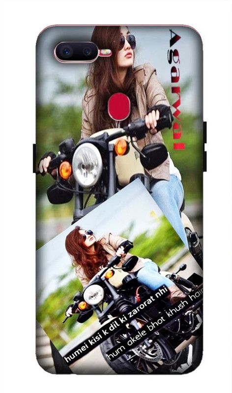 LUCKY MOBI.COM Back Cover for OPPO F9 PRO ( ATTITUDE, BIKE) PRINTED BACK COVER  (Multicolor, Waterproof, Pack of: 1)