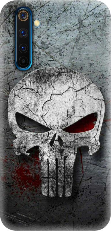 #Uncultured Back Cover for Realme 6 Pro - Punisher Print  (Multicolor, Hard Case, Pack of: 1)