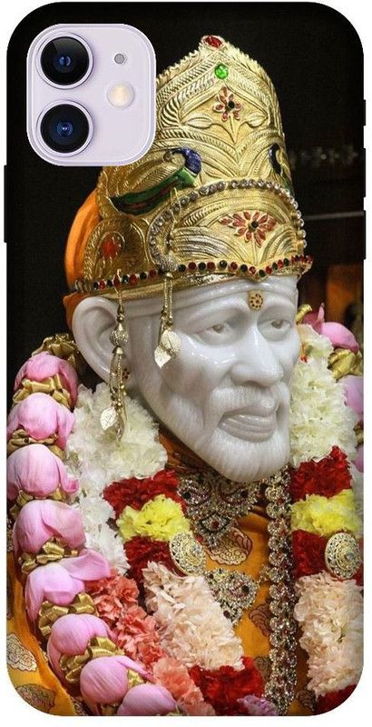 BYXIS Back Cover for iphone 11 Sai Baba, gpd, sai nath, sai baba, baba sai, lord sai, bhagwan  (Multicolor, Shock Proof, Pack of: 1)