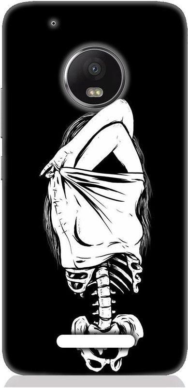 #Uncultured Back Cover for Motorola Moto C Plus  (Black, Hard Case, Pack of: 1)
