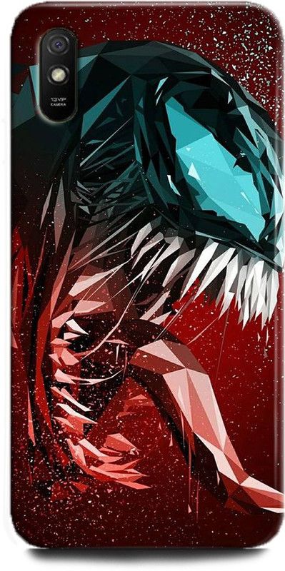 INDICRAFT Back Cover for Redmi 9A VENOM, EDDIE BROCK, SYMBIOTE, MARVAL, COMIC, SUPERHERO  (Multicolor, Hard Case, Pack of: 1)
