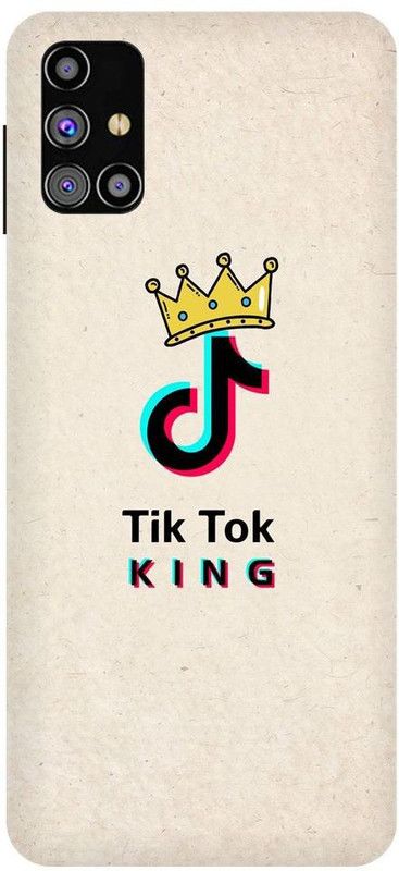 URCHIN Back Cover for Samsung M30s Tiktok, Tiktok queen, tiktok king, tiktok  (Multicolor, Shock Proof, Pack of: 1)
