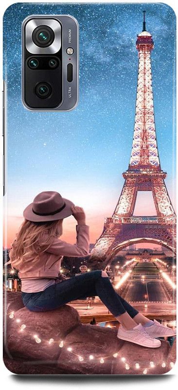 JUGGA Back Cover for Redmi Note 10 Pro, EIFEL, TOWER, PARIS, GIRL, LOVE  (Multicolor, Hard Case, Pack of: 1)