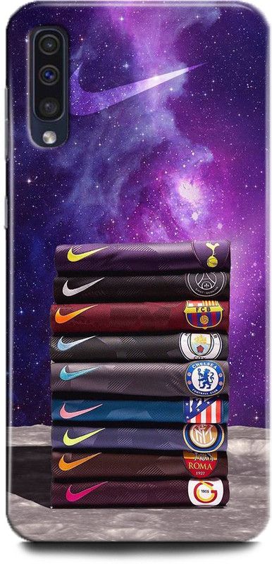 INTELLIZE Back Cover for Samsung Galaxy A50/A505FZWDINS nike logo,Printed  (Multicolor, Shock Proof, Pack of: 1)