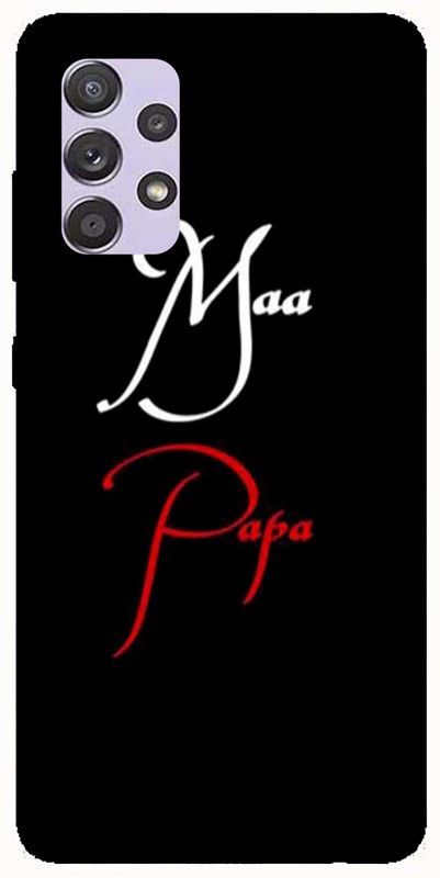 PrintCorner Back Cover for SAMSUNG Galaxy A52  (Black, White, Grip Case, Silicon, Pack of: 1)