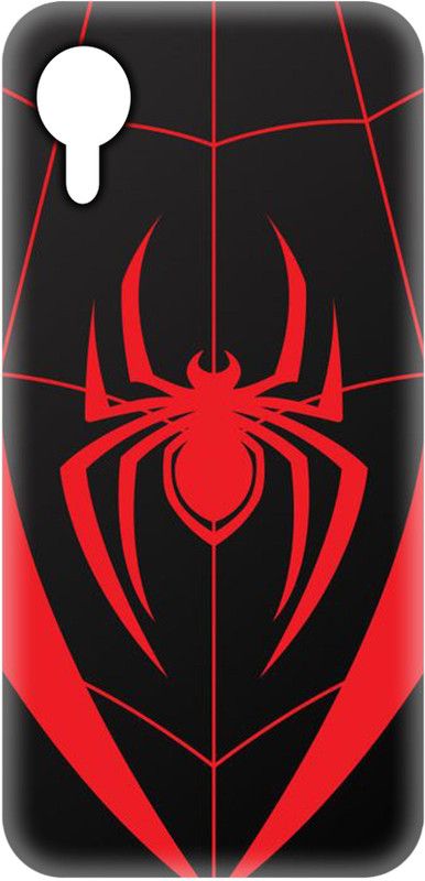 Smutty Back Cover for Apple iPhone XR - Spider Print  (Multicolor, Hard Case, Pack of: 1)