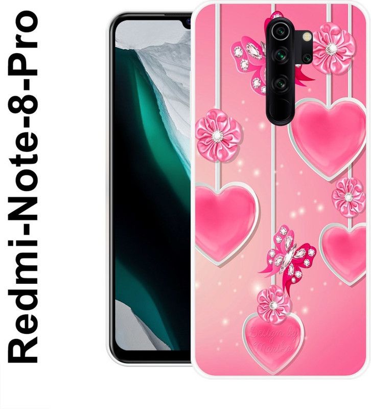 INDIALAND Back Cover for Redmi Note 8 Pro  (Multicolor, Grip Case, Silicon)