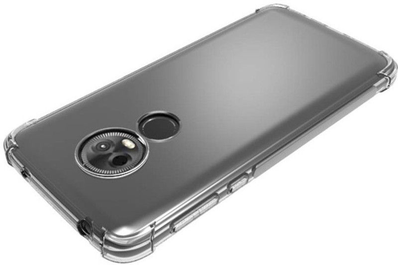 SmartLike Back Cover for Motorola Moto G6 Play  (Transparent, Shock Proof, Silicon, Pack of: 1)