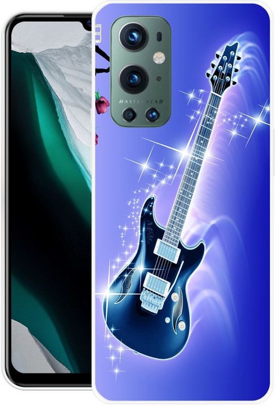 Ghanta Walaj Back Cover for OnePlus 9 Pro  (Blue, Flexible, Silicon, Pack of: 1)
