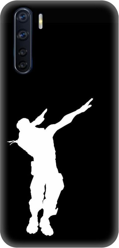 #Uncultured Back Cover for Oppo F15 - Dab Print  (Multicolor, Hard Case, Pack of: 1)
