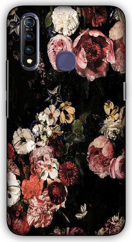 CROKIAN Back Cover for Vivo Z1 Pro flower Back Cover  (Multicolor, Hard Case, Pack of: 1)