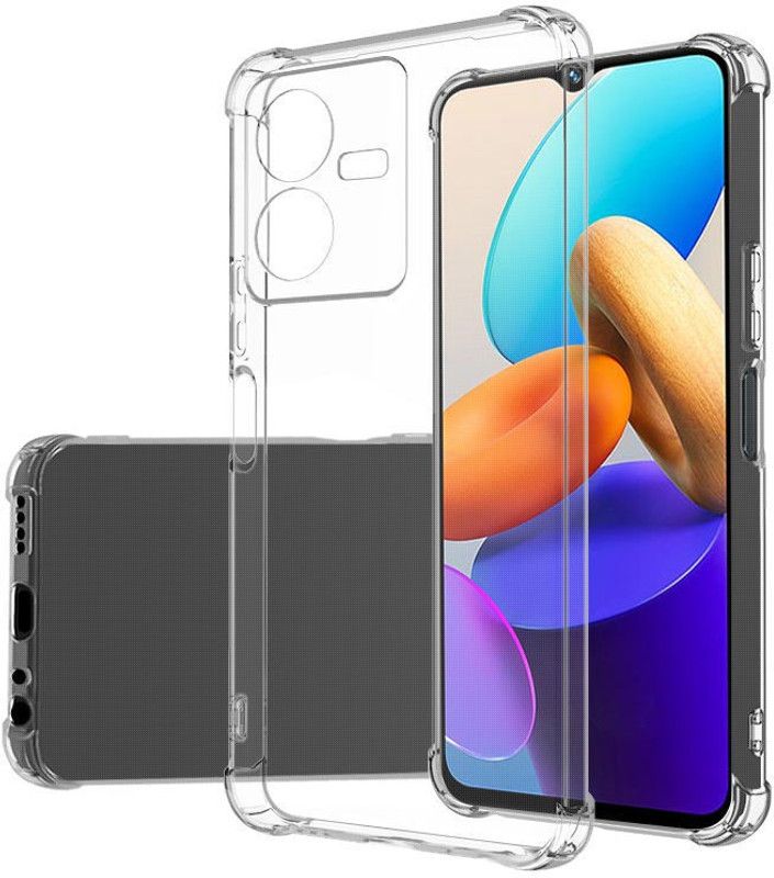 Cover Alive Back Cover for Vivo Y22  (Transparent, Grip Case, Pack of: 1)