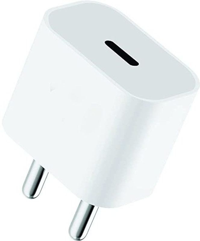 eKus NA 0.5 A Mobile 20W Fast Charger Adapter C portfor 13/13 Pro Charger  (White)