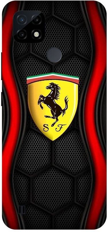 Wall Art Back Cover for Realme C25Y Carbon fibres, graphite, Sports  (Multicolor, Dual Protection)
