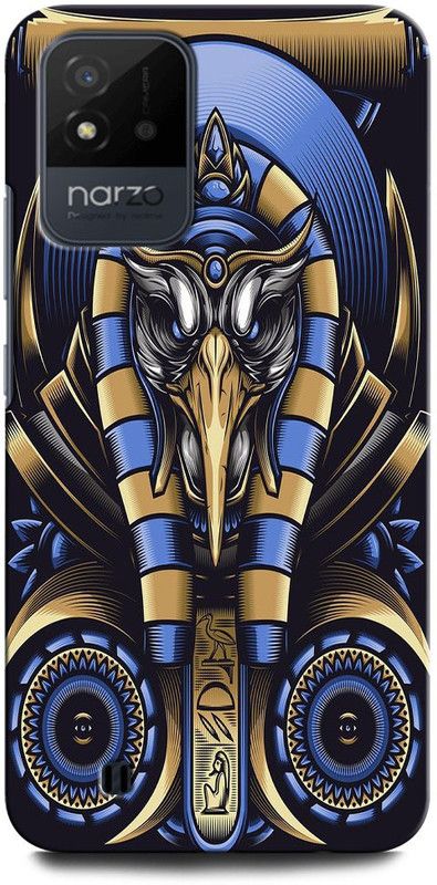 INTELLIZE Back Cover for Realme Narzo 50i OWL, TRIPPY, WORLD, EYE, USA, ILLUMINATI, MASONICO, OWL  (Multicolor, Hard Case, Pack of: 1)