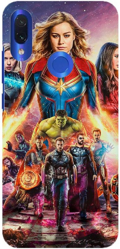 NDCOM Back Cover for Xiaomi Redmi Y3 Avengers End Game Final Battle Printed  (Multicolor, Hard Case, Pack of: 1)