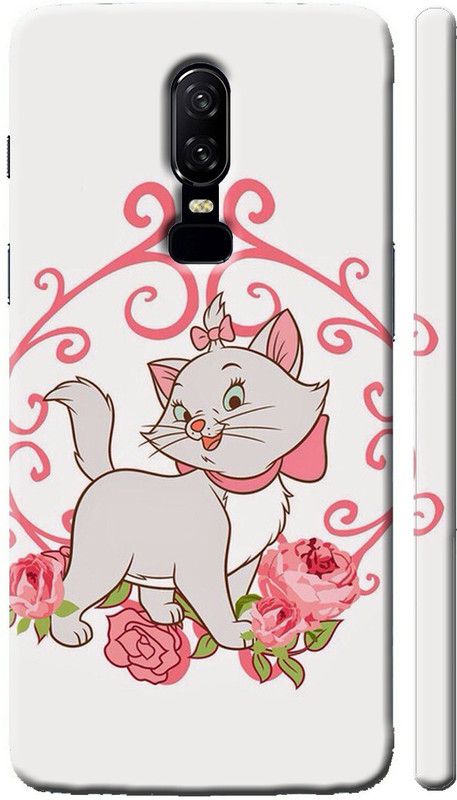 Clapcart Back Cover for OnePlus 6  (Multicolor, Grip Case)
