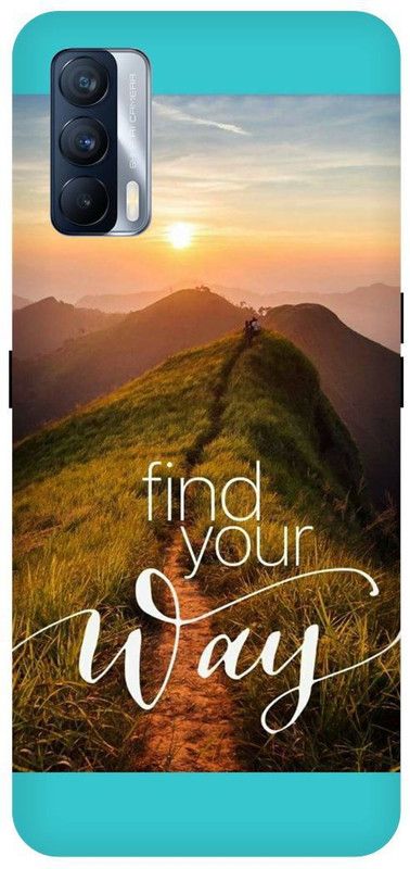 Bluvver Back Cover for Realme X7, RMX3092, Printed Sunset Natute Back Cover  (Multicolor, Hard Case, Pack of: 1)