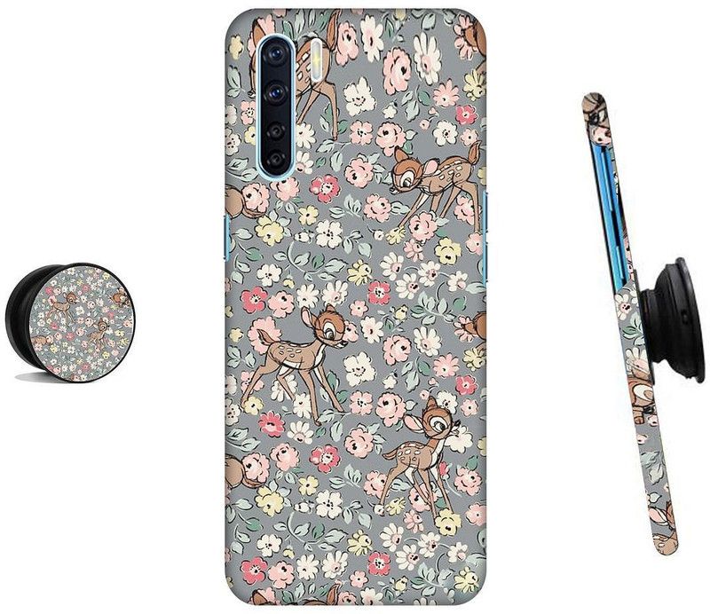 HELLO CASE Back Cover for Oppo F15  (Multicolor, Cases with Holder)
