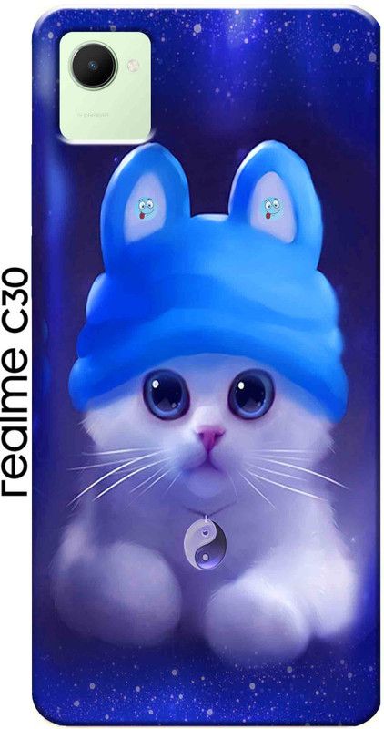 stroxy Back Cover for Realme C30 4G, Realme C30 2831  (Multicolor, Dual Protection, Silicon, Pack of: 1)
