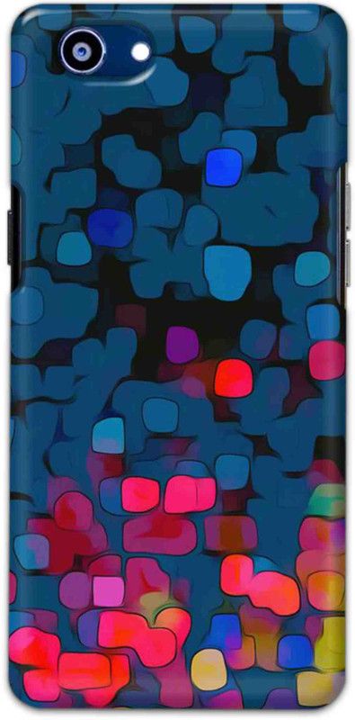 NDCOM Back Cover for Realme 1 Color Art Pattern Printed  (Multicolor, Hard Case, Pack of: 1)