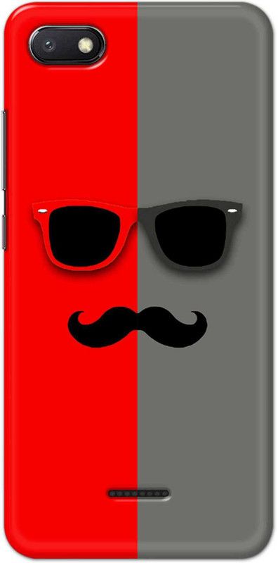 Tweakymod Back Cover for Mi Redmi 6A  (Multicolor, 3D Case, Pack of: 1)