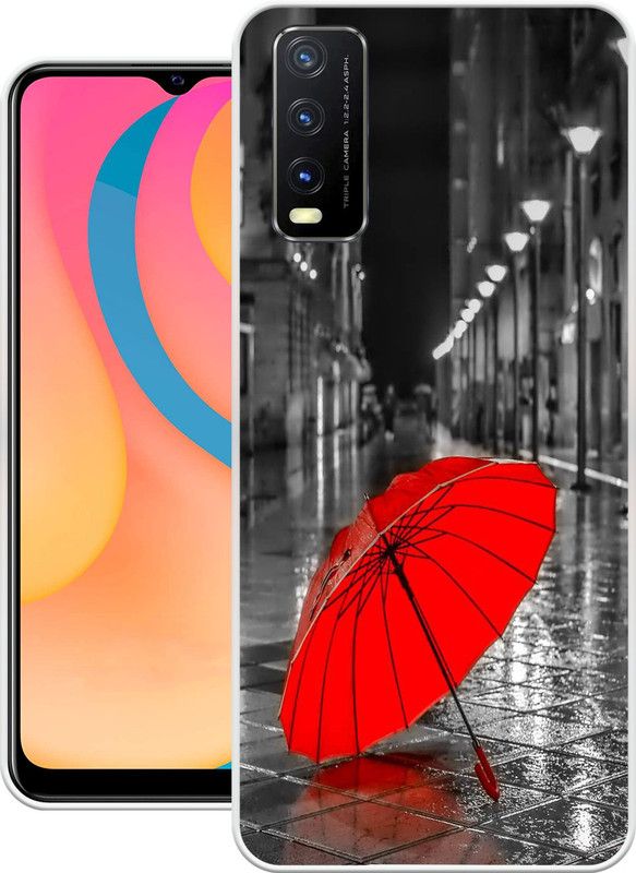 Print maker Back Cover for Vivo Y20i Back Cover  (Multicolor, Grip Case, Silicon)