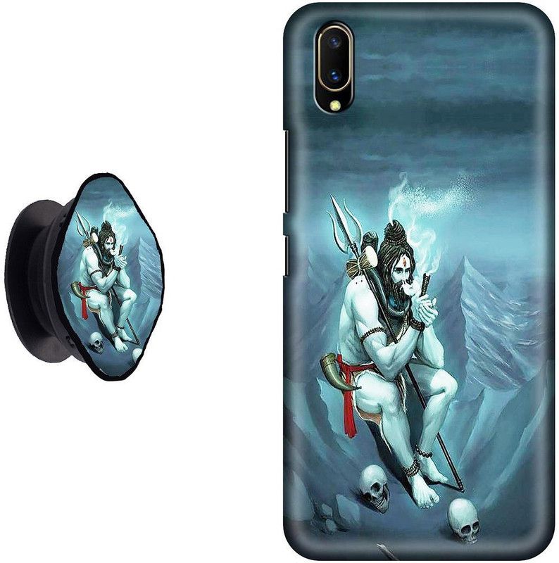 My Swag Back Cover for Vivo V11 Pro  (Blue, Grip Case, Pack of: 2)