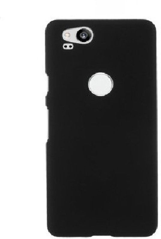 MARSHLAND Back Cover for Google Pixel 2, Plastic black cover  (Black, Waterproof, Pack of: 1)