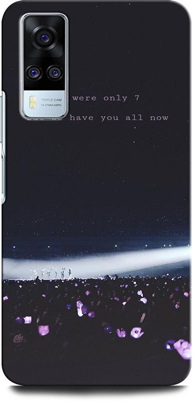 GRAFIQE Back Cover for Vivo Y31 V2036 BTS X ARMYJUNGSHOOK, KOREAN, HEARTBEAT, BTS, BEAT, SINGER  (Multicolor, Shock Proof, Pack of: 1)
