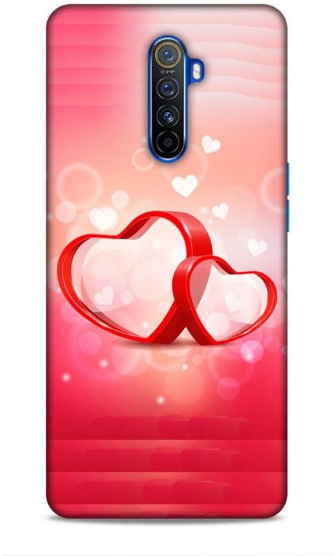 Jellybird Back Cover for Realme X2 Pro  (Pink, Red, 3D Case)