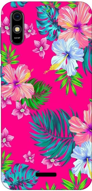 Designer Cover Back Cover for Lava Z61 Pro Back Cover  (Multicolor, Grip Case, Silicon)