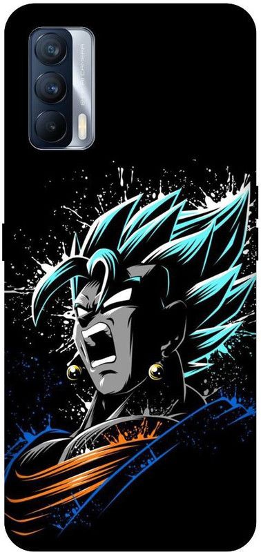 SSMORYA Back Cover for Realme X7, Cartoon Goku Print Back Cover  (Multicolor, Hard Case, Pack of: 1)
