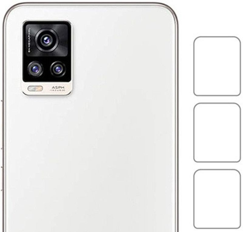 daffin Back Camera Lens Glass Protector for Lens Vivo V20  (Pack of: 3)