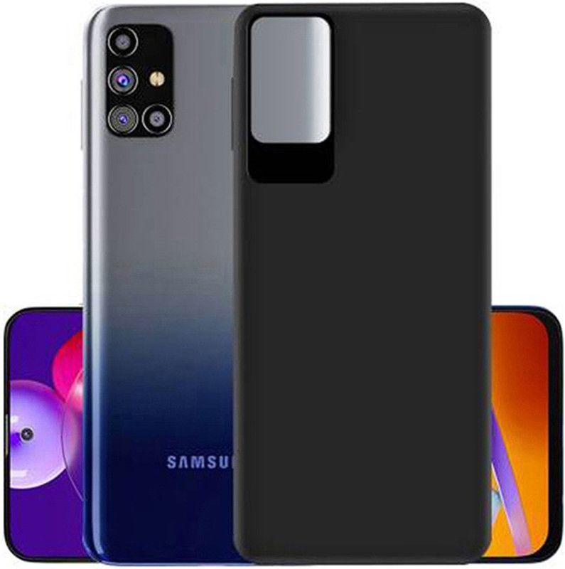 Stunny Back Cover for Samsung Galaxy M31s  (Black, Grip Case, Pack of: 1)